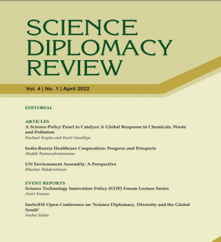Science Diplomacy Review Vol. 4 No. 1